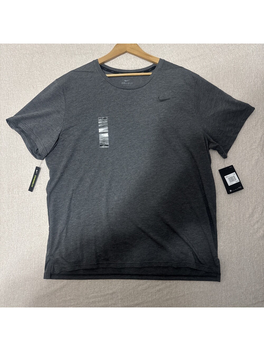 Men’s Nike XXL Brand New Drifit Tshirt With Tags Grey 194